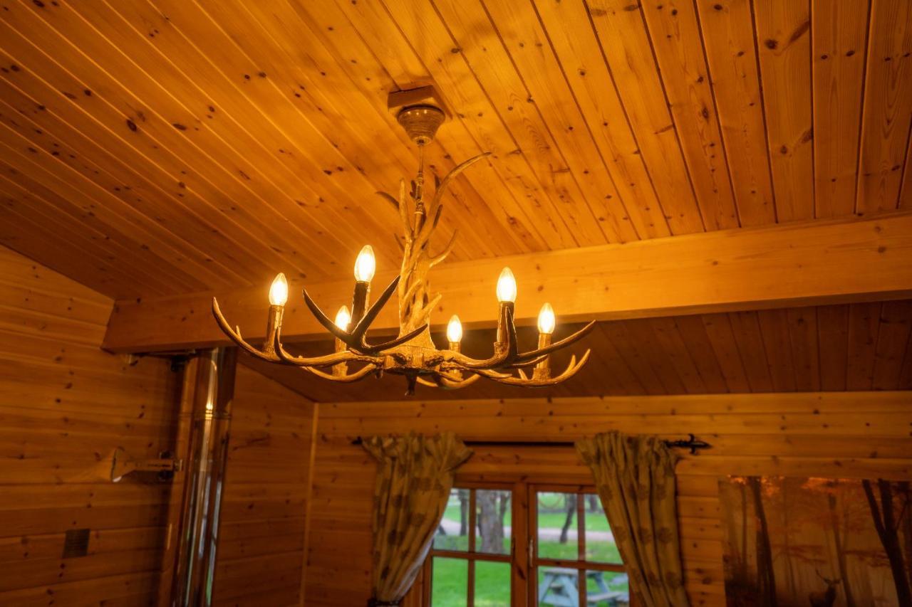 Wall Eden Farm - Luxury Log Cabins And Glamping ハイブリッジ エクステリア 写真