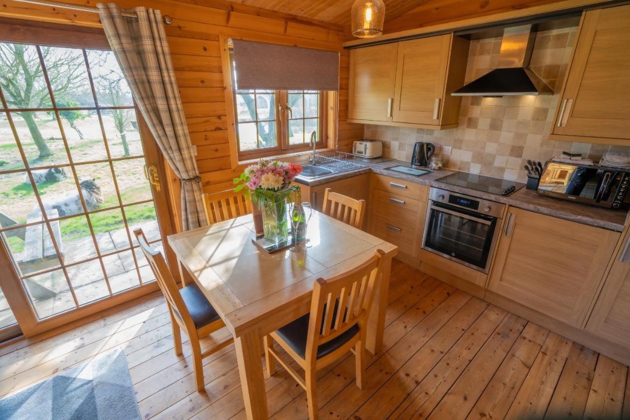 Wall Eden Farm - Luxury Log Cabins And Glamping ハイブリッジ エクステリア 写真
