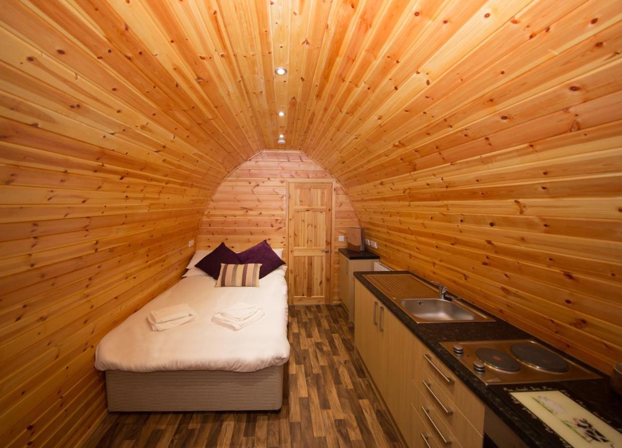 Wall Eden Farm - Luxury Log Cabins And Glamping ハイブリッジ エクステリア 写真