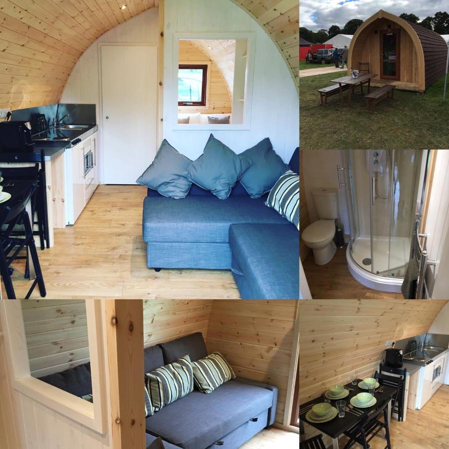 Wall Eden Farm - Luxury Log Cabins And Glamping ハイブリッジ エクステリア 写真